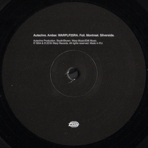 Autechre ~ Amber (Vinyl) - Djungel & Jazz