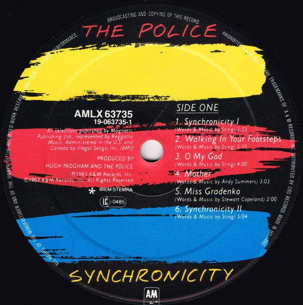 The Police ~ Synchronicity (Vinyl) - Djungel & Jazz