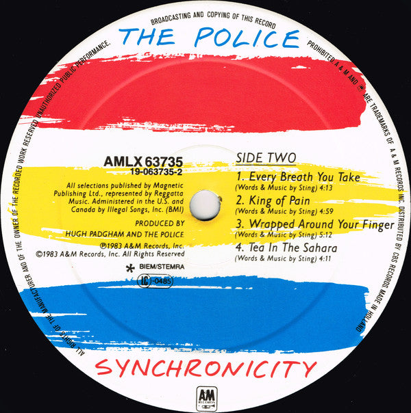 The Police ~ Synchronicity (Vinyl) - Djungel & Jazz