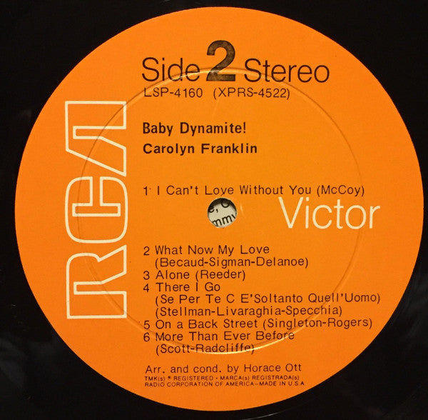 Carolyn Franklin ~ Baby Dynamite! (Vinyl) - Djungel & Jazz