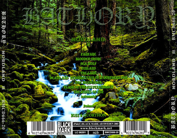 Bathory ~ Nordland II (Vinyl) - Djungel & Jazz