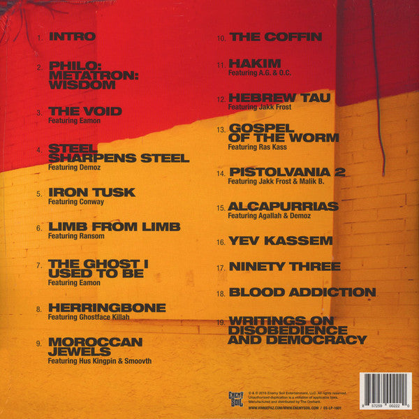 Vinnie Paz ~ The Cornerstone Of The Corner Store (Vinyl) - Djungel & Jazz