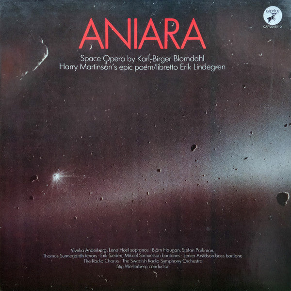 Karl-Birger Blomdahl ~ Aniara (Vinyl) - Djungel & Jazz
