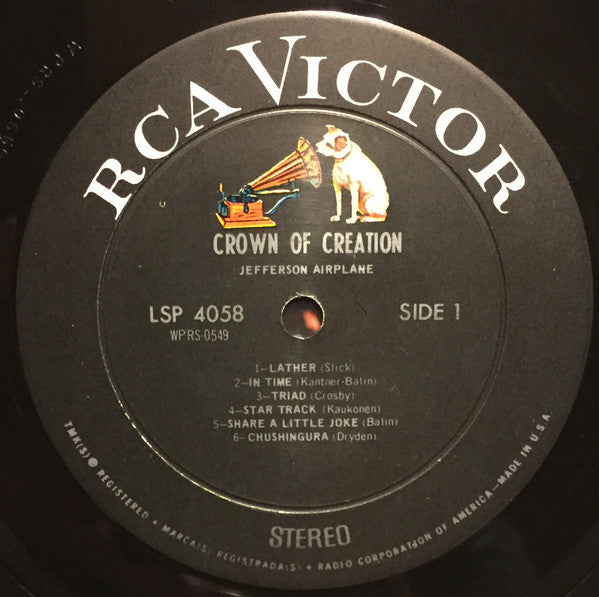 Jefferson Airplane ~ Crown Of Creation (Vinyl) - Djungel & Jazz