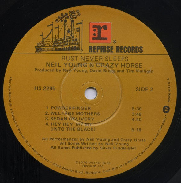 Neil Young & Crazy Horse ~ Rust Never Sleeps (Vinyl) - Djungel & Jazz