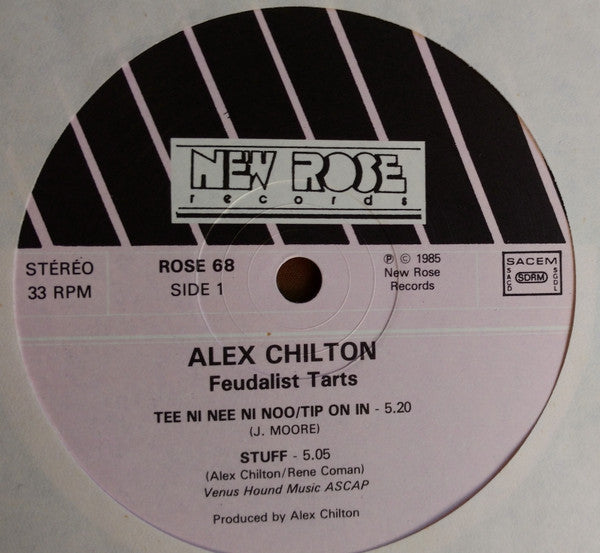 Alex Chilton ~ Feudalist Tarts (Vinyl) - Djungel & Jazz