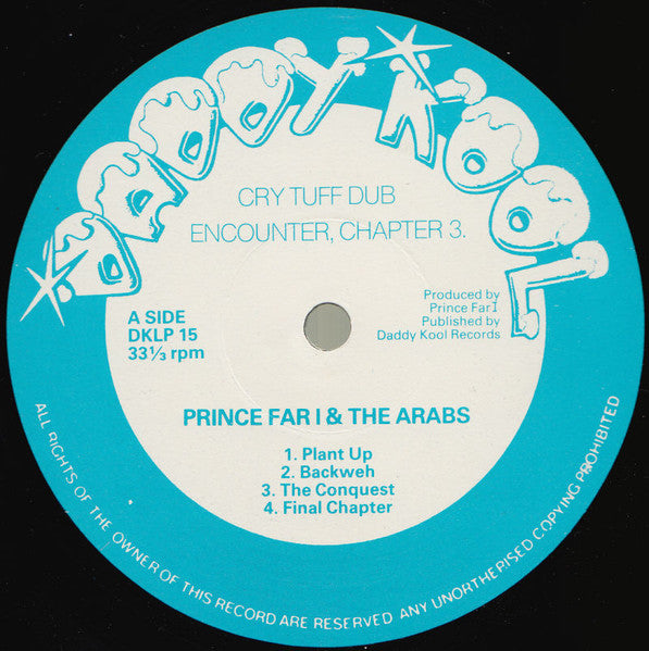 Prince Far I & The Arabs : Cry Tuff Dub Encounter Chapter III (LP, Album)