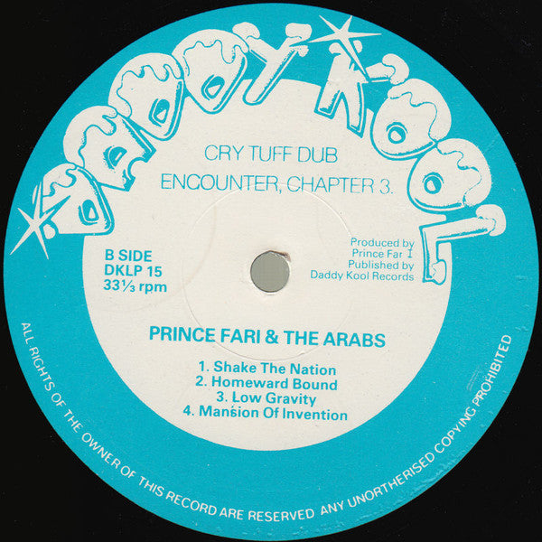 Prince Far I & The Arabs : Cry Tuff Dub Encounter Chapter III (LP, Album)