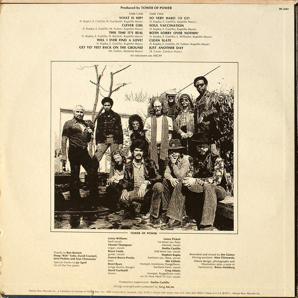 Tower Of Power ~ Tower Of Power (Vinyl) - Djungel & Jazz