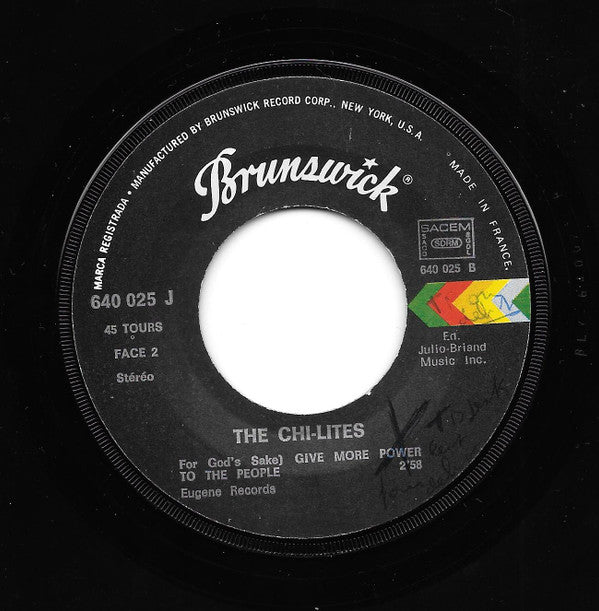 The Chi-Lites ~ Oh Girl (Vinyl) - Djungel & Jazz