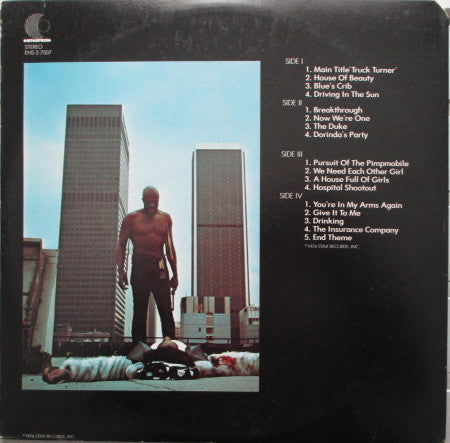 Isaac Hayes ~ Truck Turner (Original Soundtrack) (Vinyl) - Djungel & Jazz