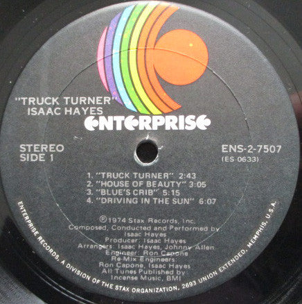 Isaac Hayes ~ Truck Turner (Original Soundtrack) (Vinyl) - Djungel & Jazz