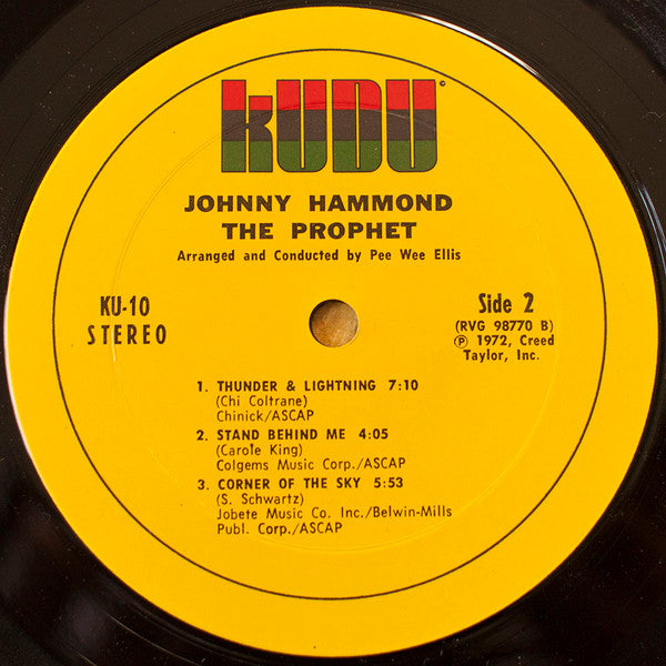 Johnny Hammond : The Prophet (LP, Album)