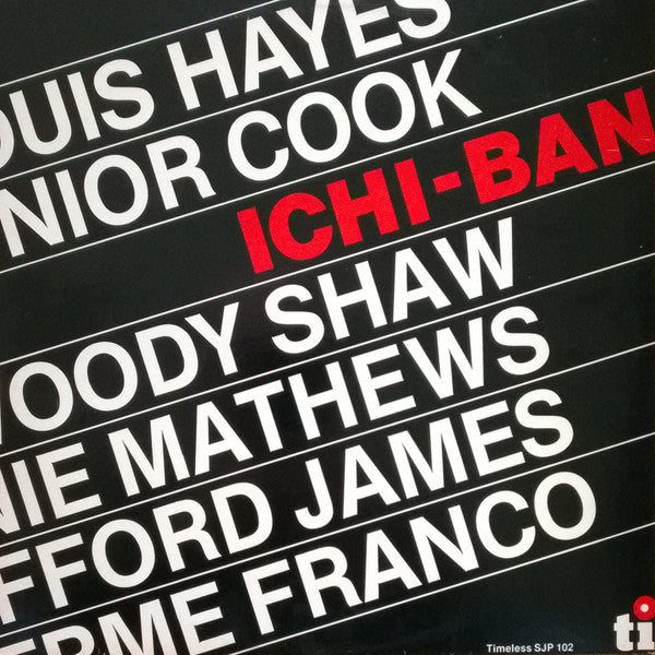 Louis Hayes, Junior Cook, Woody Shaw, Ronnie Mathews, Stafford James, Guilherme Franco ~ Ichi-Ban (Vinyl) - Djungel & Jazz