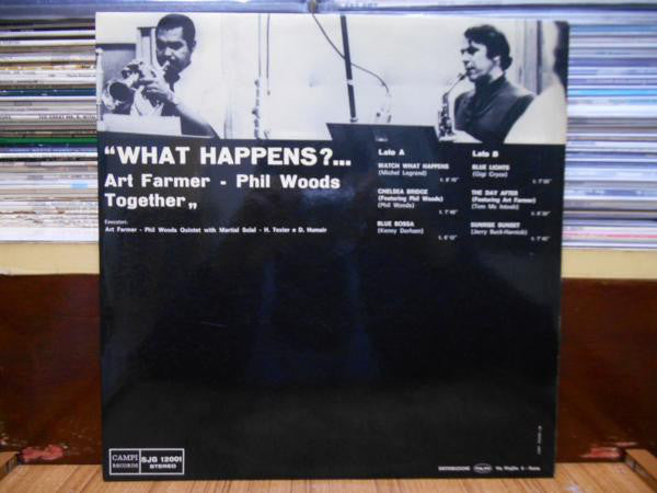 Art Farmer - Phil Woods ~ What Happens ?... (Vinyl) - Djungel & Jazz