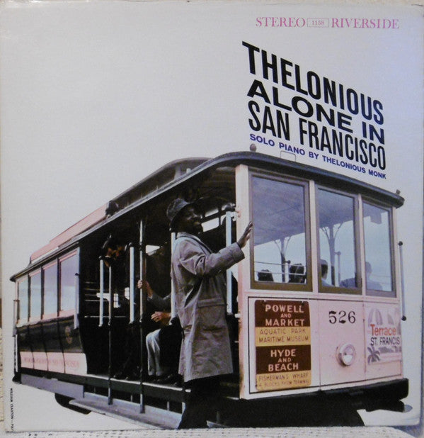 Thelonious Monk : Thelonious Alone In San Francisco (LP, Album, Orp)