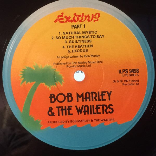 Bob Marley & The Wailers ~ Exodus (Vinyl) - Djungel & Jazz