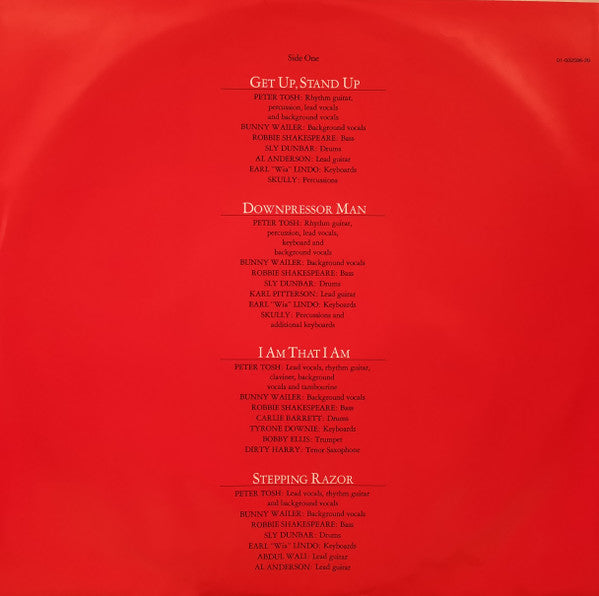 Peter Tosh : Equal Rights (LP, Album, RP)