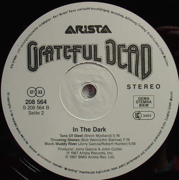 Grateful Dead ~ In The Dark (Vinyl) - Djungel & Jazz