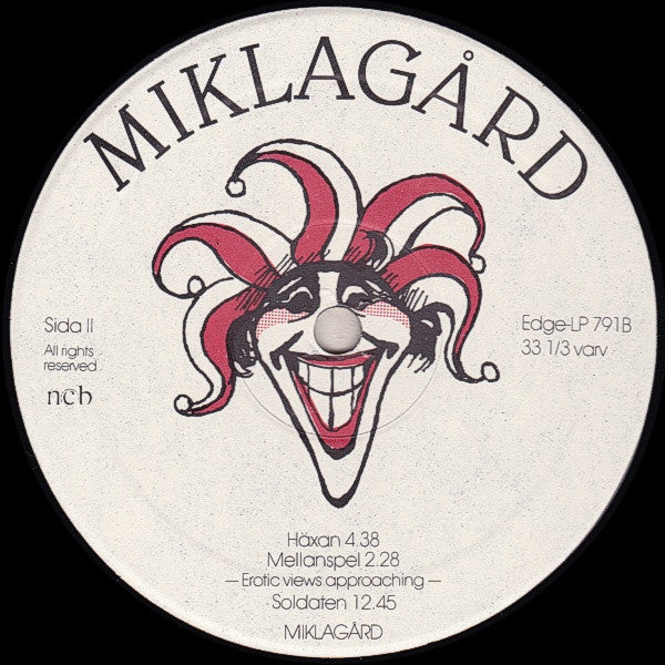 Miklagård ~ Miklagård (Vinyl) - Djungel & Jazz