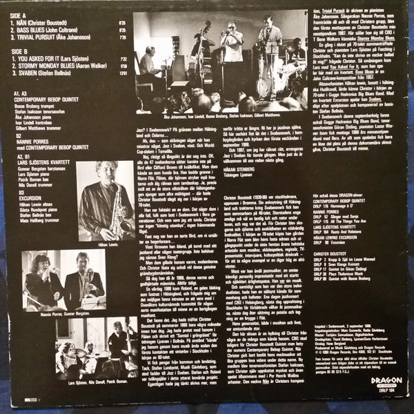 Various ~ Christer Boustedt Till Minne (Vinyl) - Djungel & Jazz