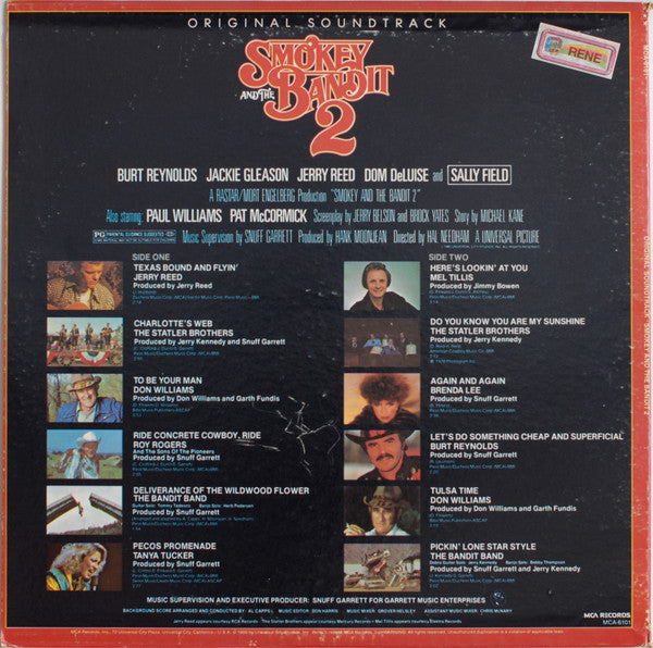 Various ~ Smokey And The Bandit 2 (Original Soundtrack) (Vinyl) - Djungel & Jazz
