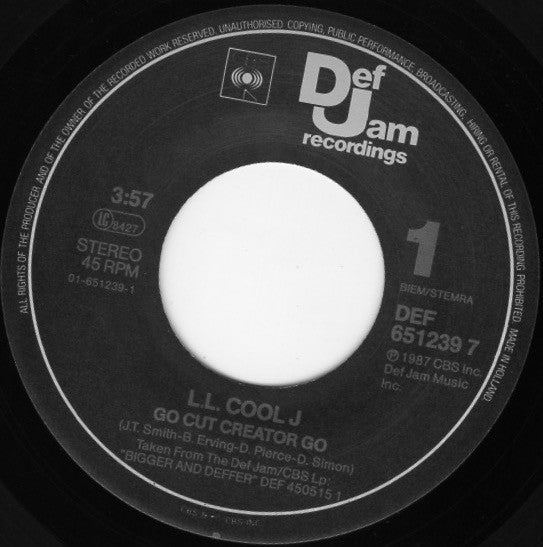 LL Cool J ~ Go Cut Creator Go (Vinyl) - Djungel & Jazz