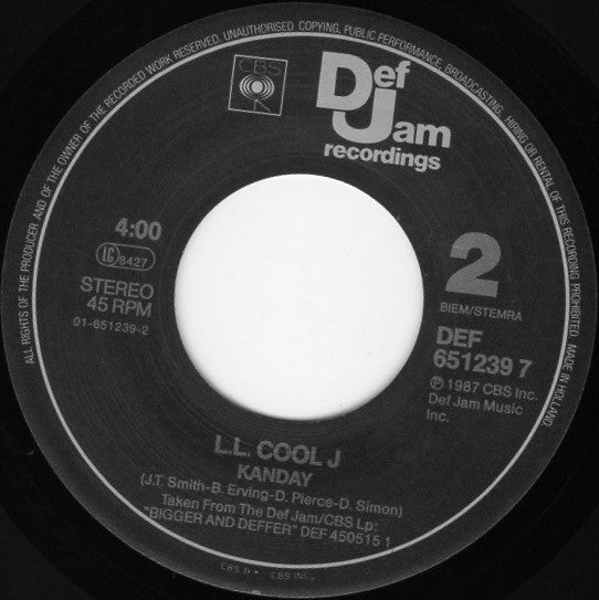 LL Cool J ~ Go Cut Creator Go (Vinyl) - Djungel & Jazz