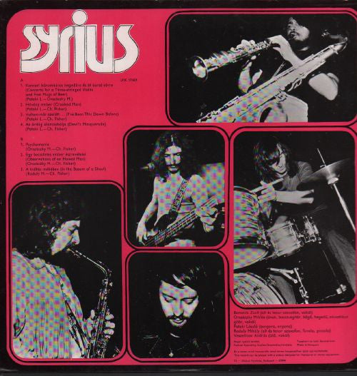 Syrius : Az Ördög Álarcosbálja = Devil's Masquerade (LP, Album, Red)