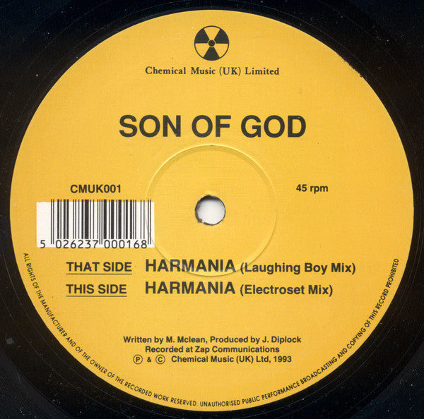 Son Of God ~ Harmania (Vinyl) - Djungel & Jazz