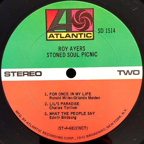 Roy Ayers ~ Stoned Soul Picnic (Vinyl) - Djungel & Jazz