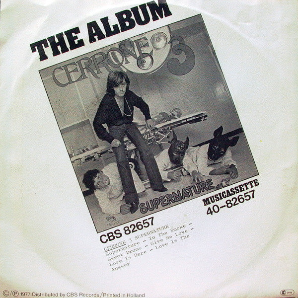 Cerrone ~ Supernature / In The Smoke (Vinyl) - Djungel & Jazz