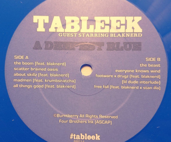 Tableek ~ A Deepest Blue (Vinyl) - Djungel & Jazz