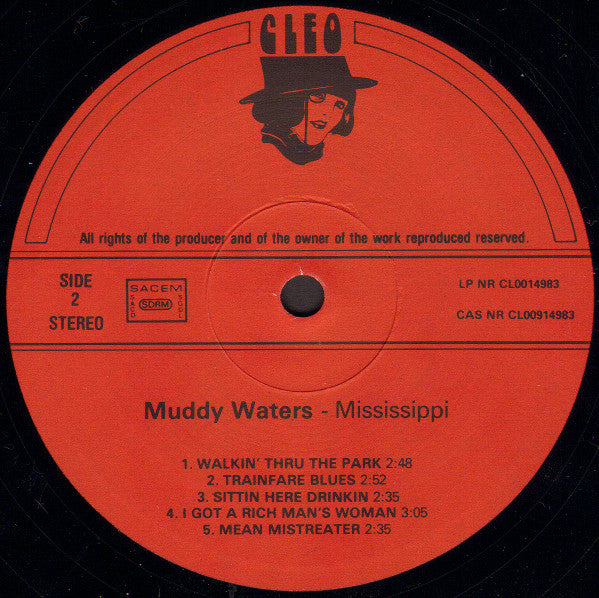 Muddy Waters : Mississippi (LP, Comp, Red)