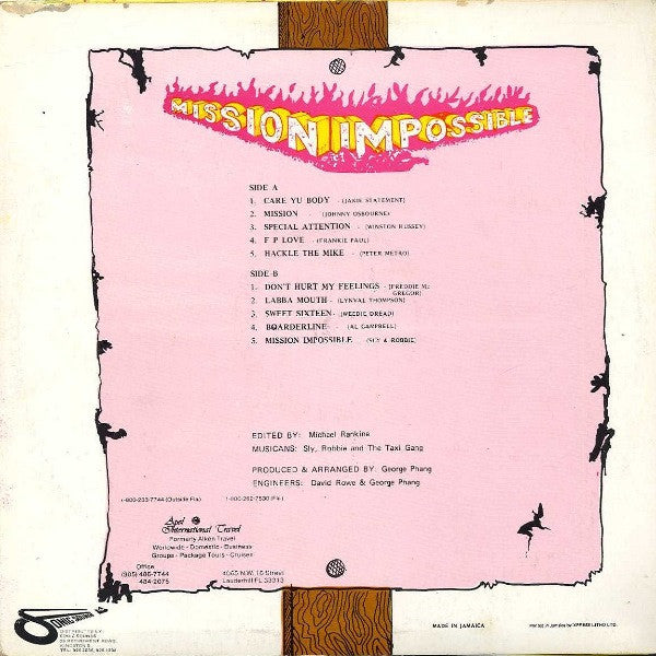 Various : Mission Impossible (LP, Comp, RE)