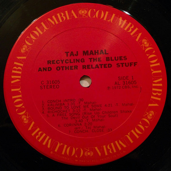 Taj Mahal ~ Recycling The Blues & Other Related Stuff (Vinyl) - Djungel & Jazz