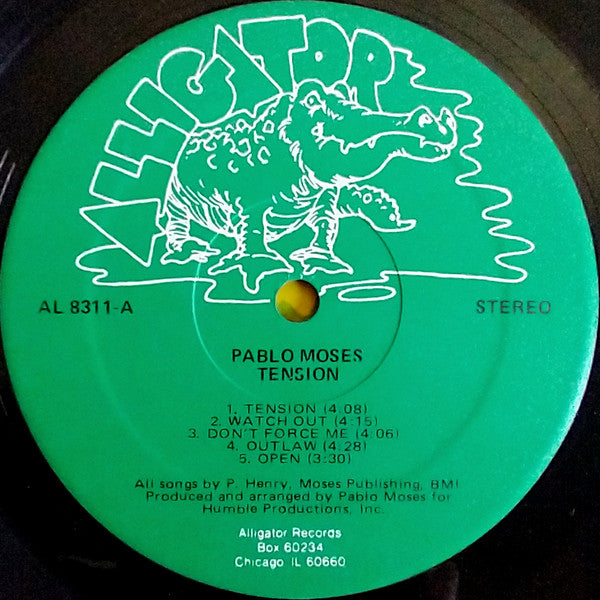 Pablo Moses : Tension (LP, Album)