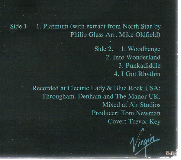 Mike Oldfield ~ Platinum (Vinyl) - Djungel & Jazz