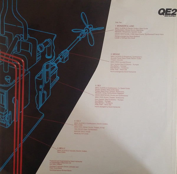 Mike Oldfield ~ QE2 (Vinyl) - Djungel & Jazz
