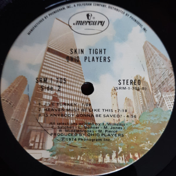 Ohio Players ~ Skin Tight (Vinyl) - Djungel & Jazz
