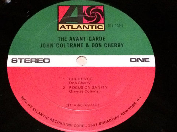 John Coltrane & Don Cherry ~ The Avant-Garde (Vinyl) - Djungel & Jazz