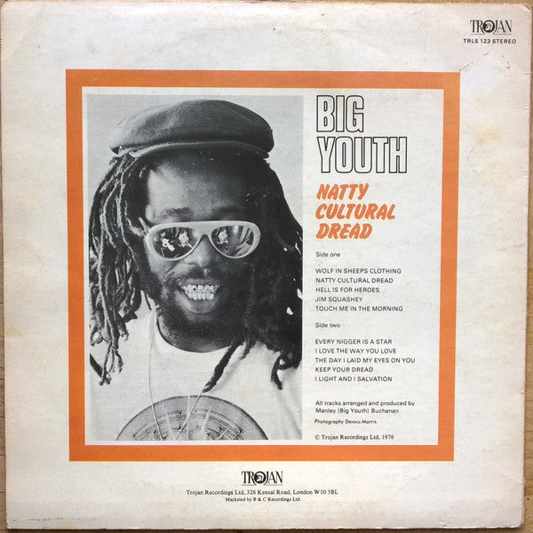Big Youth : Natty Cultural Dread (LP, RE)