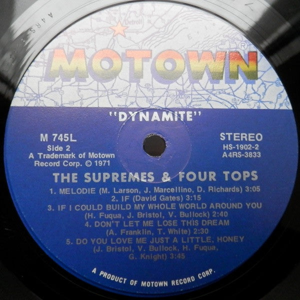 The Supremes & The Four Tops ~ Dynamite (Vinyl) - Djungel & Jazz