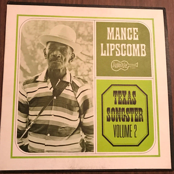 Mance Lipscomb ~ Texas Songster Volume 2 (Vinyl) - Djungel & Jazz