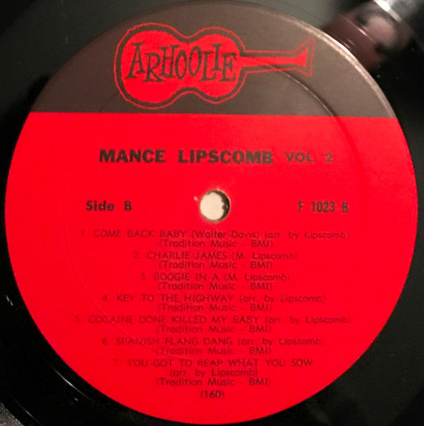 Mance Lipscomb ~ Texas Songster Volume 2 (Vinyl) - Djungel & Jazz