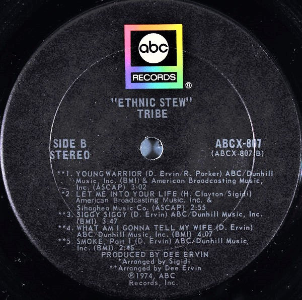 Tribe ~ Ethnic Stew (Vinyl) - Djungel & Jazz