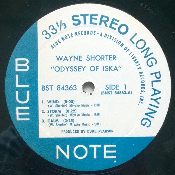 Wayne Shorter ~ Odyssey Of Iska (Vinyl) - Djungel & Jazz
