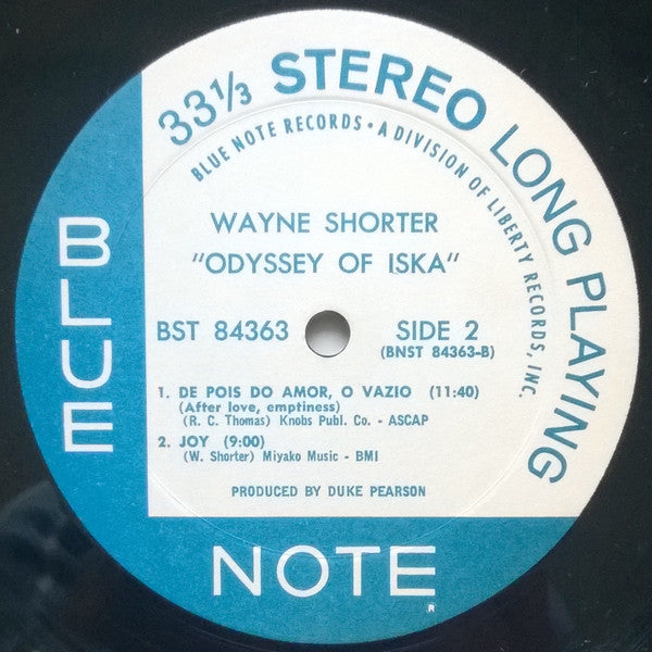 Wayne Shorter ~ Odyssey Of Iska (Vinyl) - Djungel & Jazz