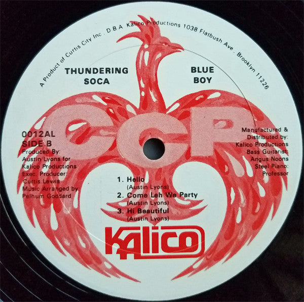 Blue Boy (5) : Thundering Soca (LP)