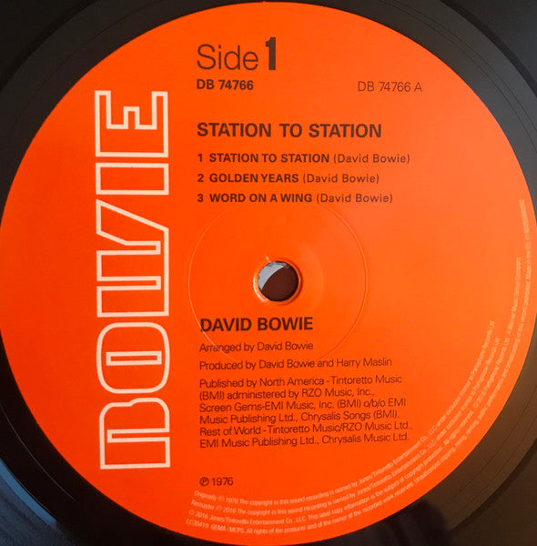 David Bowie ~ Station To Station (Vinyl) - Djungel & Jazz